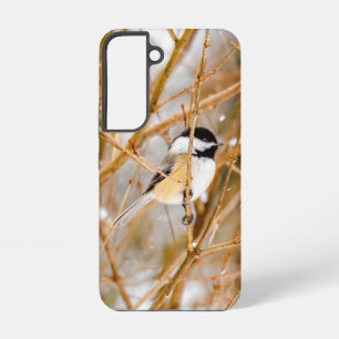 Black-Capped Chickadee - Original Photograph Samsung Galaxy Case