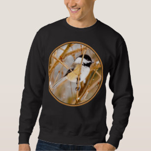Black-Capped Chickadee - Original Photograph Sweatshirt