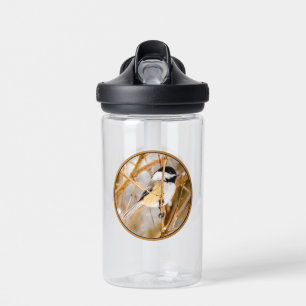 Black-Capped Chickadee - Original Photograph Water Bottle