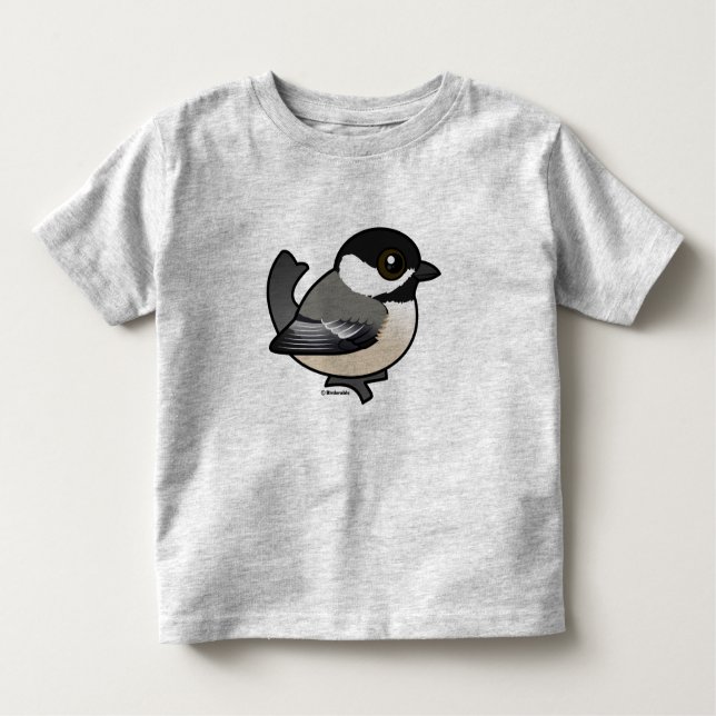 Black-capped Chickadee Toddler T-Shirt (Front)