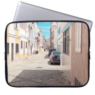 BLACK CAR PARKED OUTDOOR LAPTOP SLEEVE