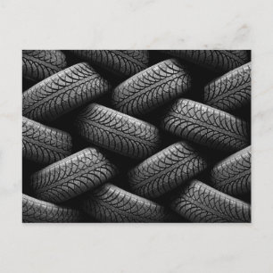 Black Car Postcard