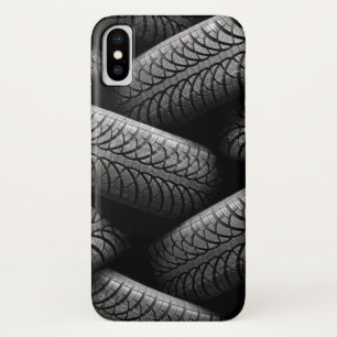 Black Car Tires Case-Mate iPhone Case
