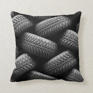 Black Car Tires Cushion