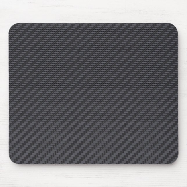 Black carbon fibre mouse pad (Front)