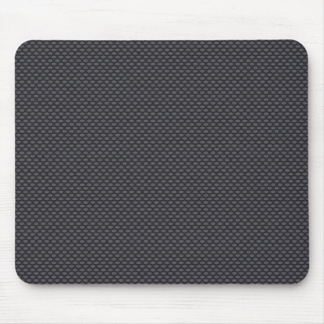 Black carbon fibre mouse pad (Front)