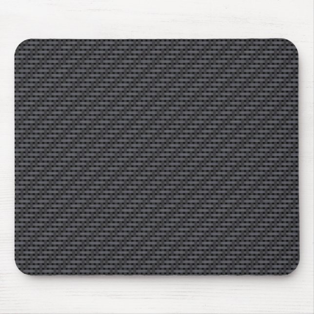 Black carbon fibre mouse pad (Front)