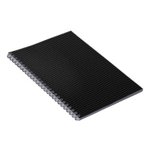 Black Carbon Fibre Notebook