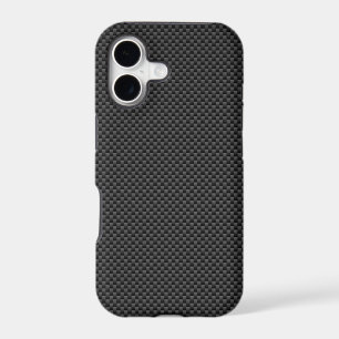 Black Carbon Fibre Style Print Background