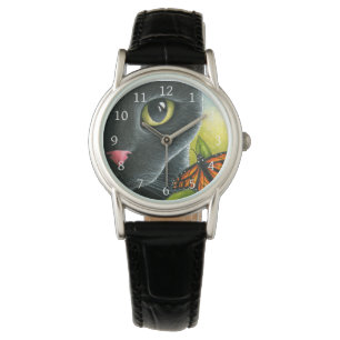 Black Cat 555 Butterfly Watch
