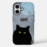 Black Cat and Moon Case-Mate Samsung Galax