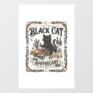 Black Cat Apothecary Cat Witchy Mystic Apothecary