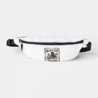 Black Cat Apothecary Cat Witchy Mystic Apothecary  Bum Bags
