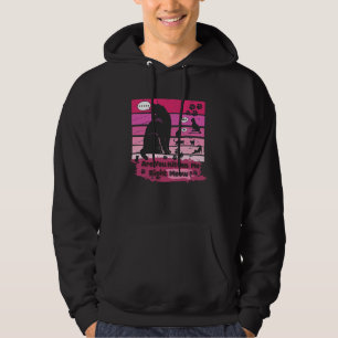 Black cat Are You Kitten Me Right Meow Hoodie