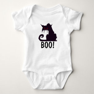 Black Cat Baby Bodysuit