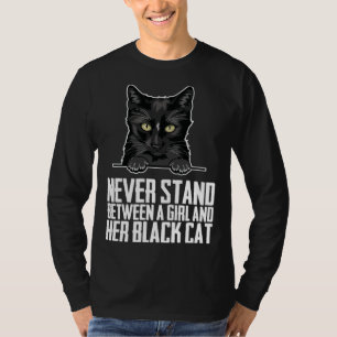 Black cat  Black cats  Black kitten T-Shirt