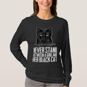 Black cat  Black cats  Black kitten T-Shirt