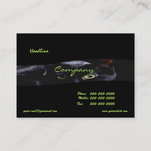 Black Cat Business Card