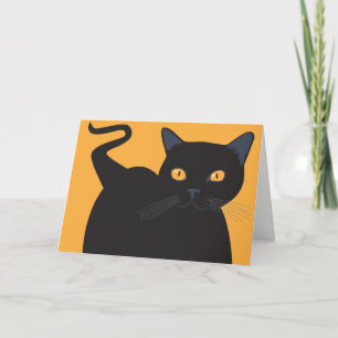 Black Cat Card