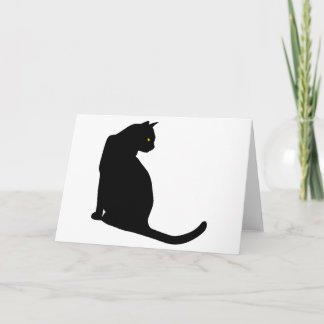 BLACK CAT CARD