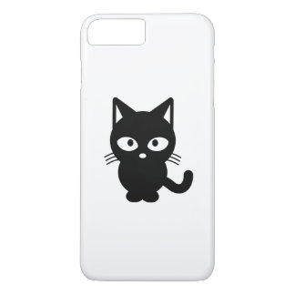 Black cat cartoon iPhone 8 plus/7 plus case