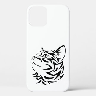 black cat iPhone 12 case