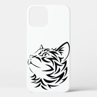 black cat iPhone 12 case