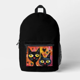 BLACK CAT CATS BACKPACK