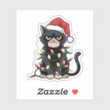 Black Cat Christmas Edition