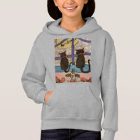 Black Cat Christmas Hoodie