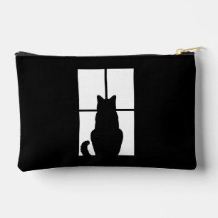 Black Cat Click to Customise Window Colour Option Accessory Pouch