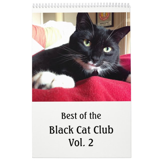 Black Cat Club vol. 2 Calendar (Cover)