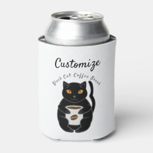 Black Cat Coffee Break Thunder_Cove  Can Cooler