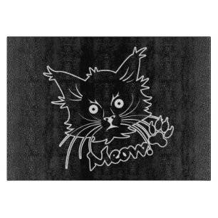 Black Cat custom cutting board