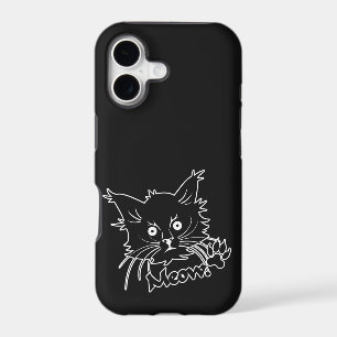 Black Cat custom iPhone case