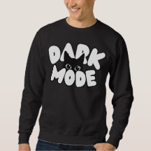 Black Cat Dark Mode Meme Graphic