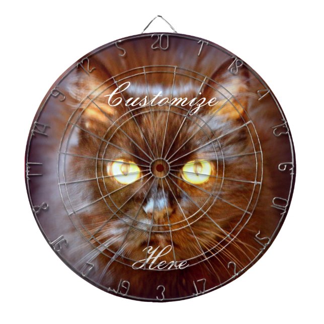 black cat dartboard (Front)