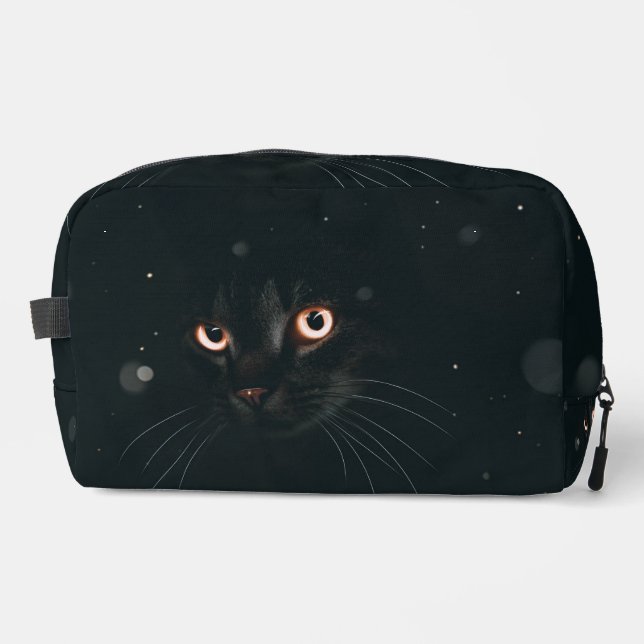 Black cat dopp kit (Front)