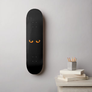 Black Cat Eyes Skateboard