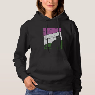 Black Cat Gender Queer Pride Kitty Lgbt Q Proud A Hoodie