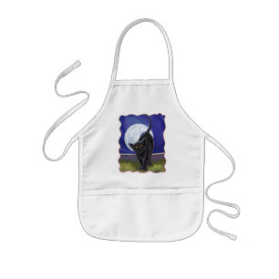 Black Cat Gifts & Accessories Kids Apron