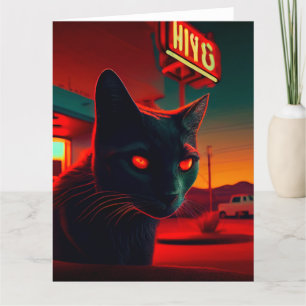Black Cat greeting cards