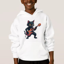 Black Cat Guitar Player