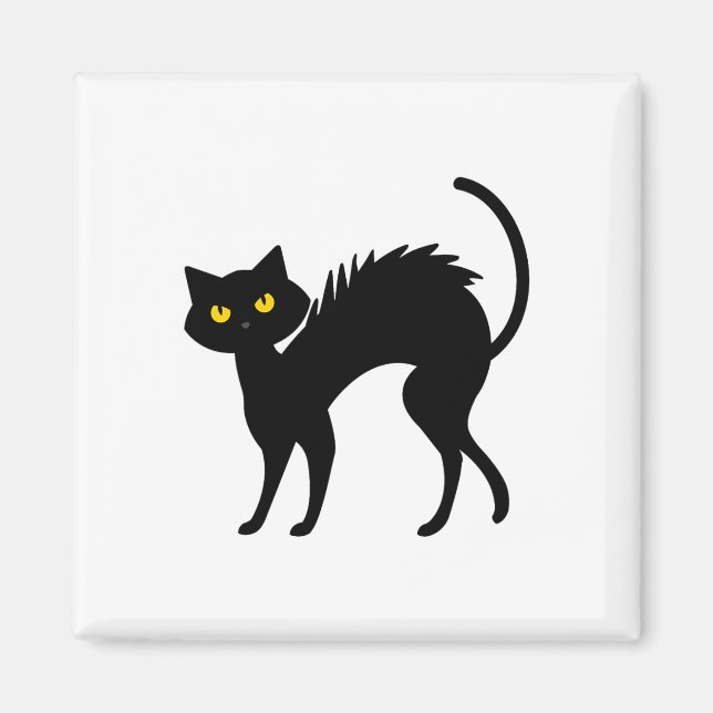 Black Cat Halloween - Black Cats  Magnet (Front)