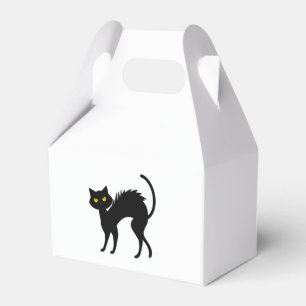 Black Cat Halloween - Black Cats T-Shirt Favour Box