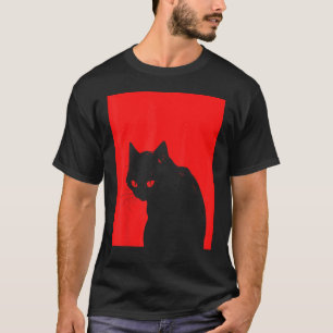 Black Cat Halloween Creepy Spooky Season Kitty Got T-Shirt