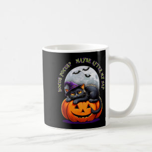 Black Cat Halloween Funny Pumpkin Costume Gift Coffee Mug