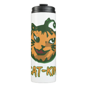 Black Cat Halloween Halloween Costumes Thermal Tumbler