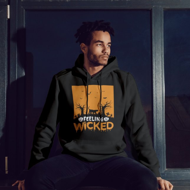 Black Cat Halloween Hoodie (Creator Uploaded)