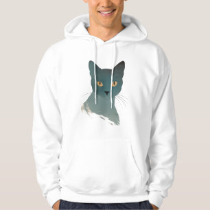 Black cat hoodie